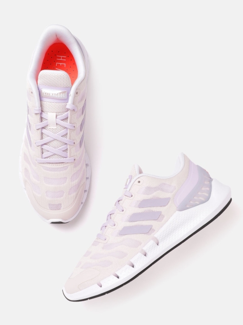 

ADIDAS Women Pink & Lavender Woven Design Climacool Ventania Sustainable Running Shoes