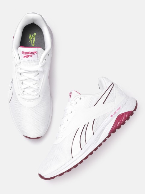 

Reebok Women White Woven Design Liquifect 90 Running Shoes