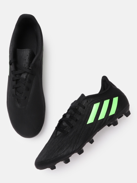 

ADIDAS Men Black Solid Deportivo FXG Sustainable Football Shoes