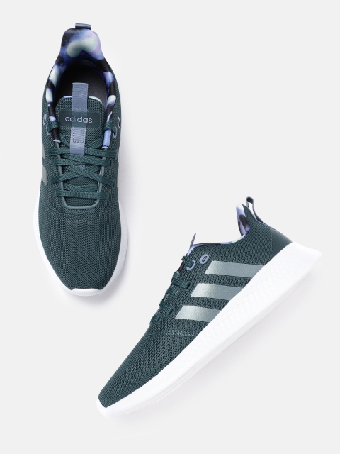 

ADIDAS Women Teal Green Woven Design Puremotion Sustainable Running Shoes