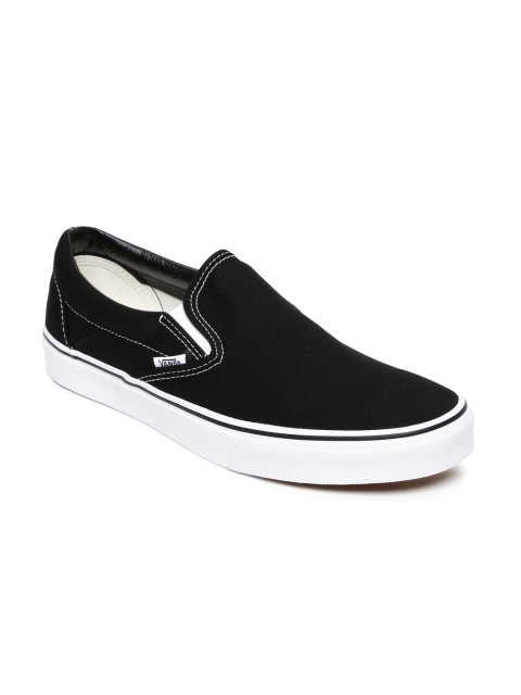 

Vans Men Black Classic Slip-On Sneakers