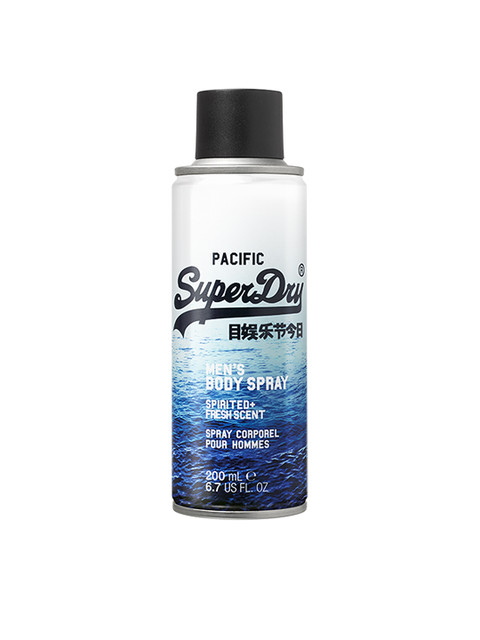 

Superdry Men Heritage Pacific Body Spray, Blue