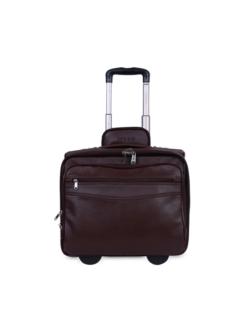 

MBOSS Unisex Brown Laptop Trolley Bag