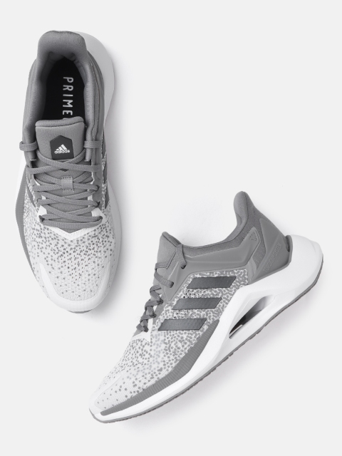 

ADIDAS Men Grey & White Woven Design Alphatorsion 2.0 Running Shoes