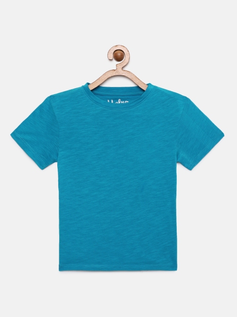

METRO KIDS COMPANY Boys Blue Pure Organic Cotton T-shirt