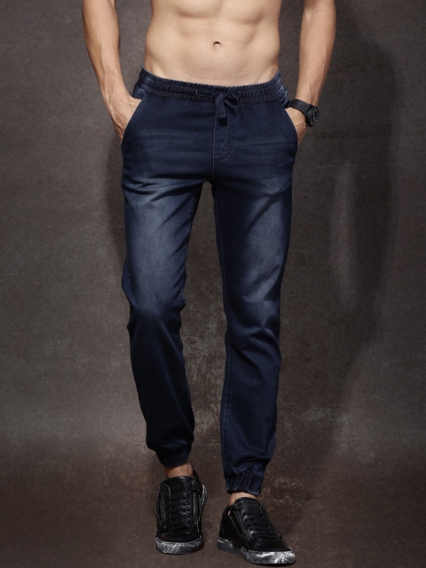 

RDSTR Men Blue Slim Jogger Fit Stretchable Jeans