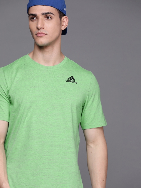 

ADIDAS Men Green City Elevated Self-Design Training Sustainable T-shirt