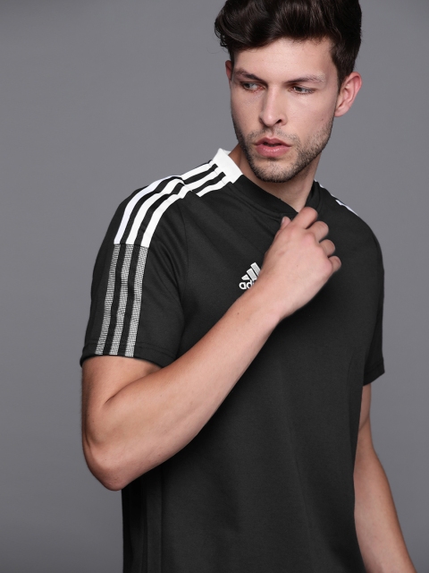 

ADIDAS Men Black Tiro 21 Polo Football Shirt