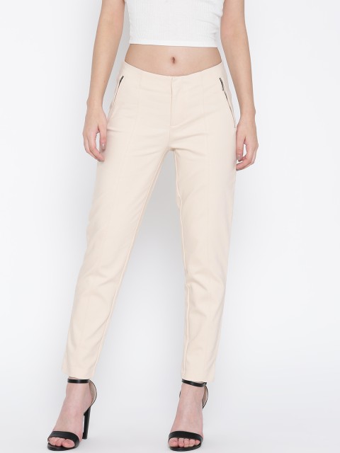 

Vero Moda Cream-Coloured Ankle-Length Treggings