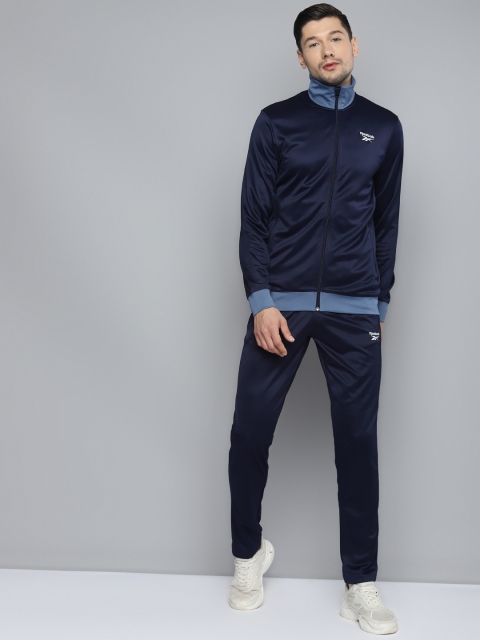 

Reebok Men Navy Blue Core BAS Training Tracksuits