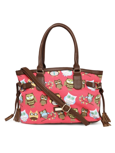 

Addons Pink Printed Shoulder Bag