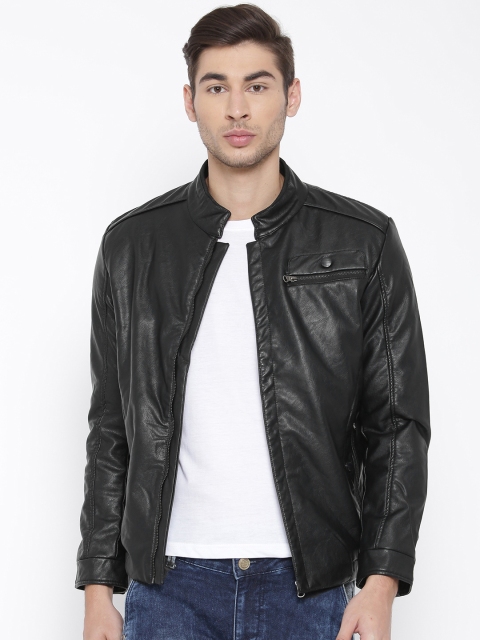 

Fort Collins Black Faux Leather Jacket
