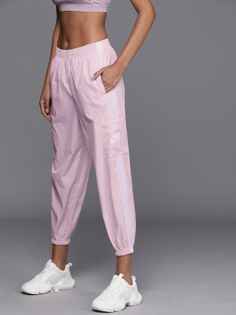 

Nike Women Pink Solid Track Pant