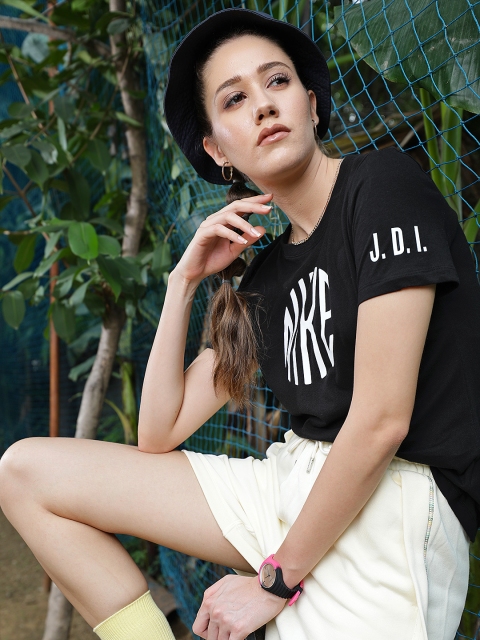 

Nike Black Brand Logo NSW TEE ICON CLASH Regular Top