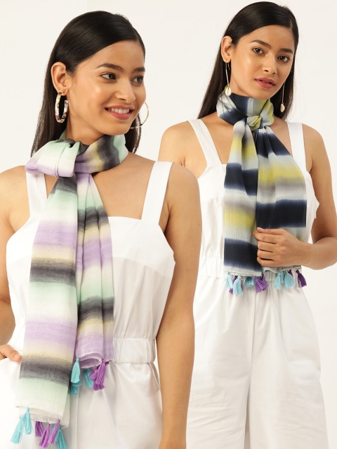

Trend Arrest Women Pack of 2 Scarves, Multi