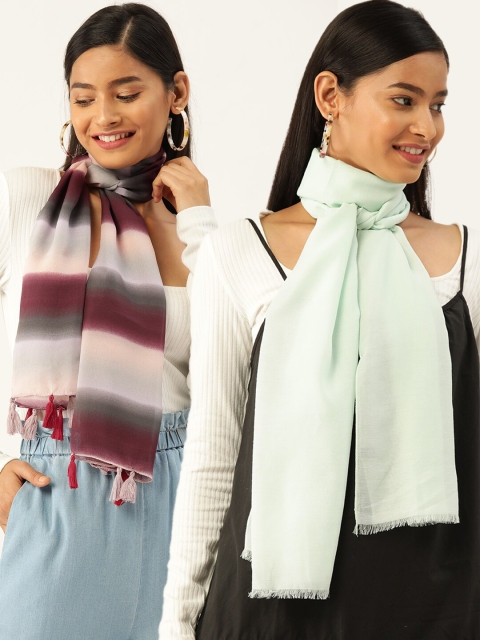 

Trend Arrest Women Set of 2 Scarves, Multi