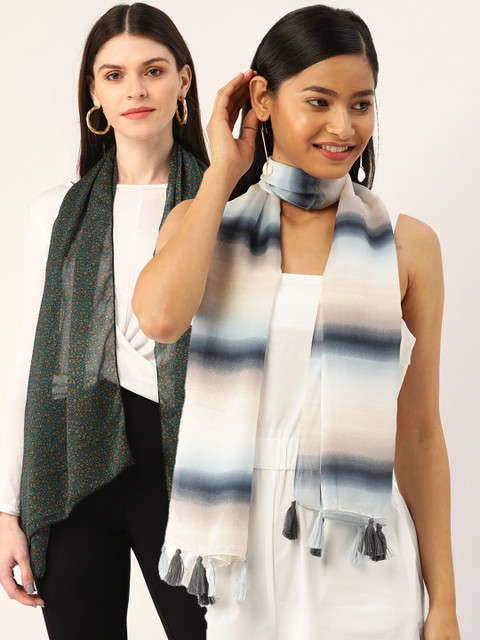 

Trend Arrest Women Set of 2 Scarves, Multi