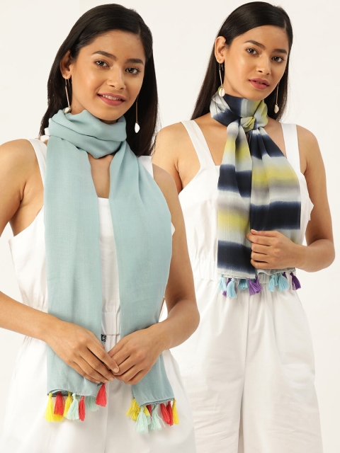 

Trend Arrest Women Set of 2 Scarves, Multi