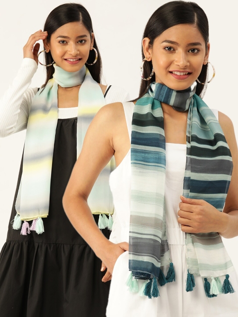 

Trend Arrest Women Pack of 2 Scarves, Multi