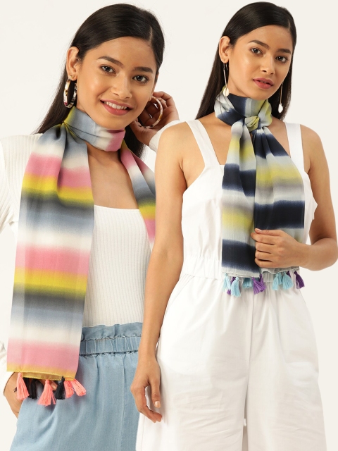 

Trend Arrest Women Pack of 2 Scarves, Multi