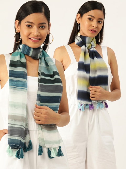 

Trend Arrest Women Set of 2 Scarves, Multi