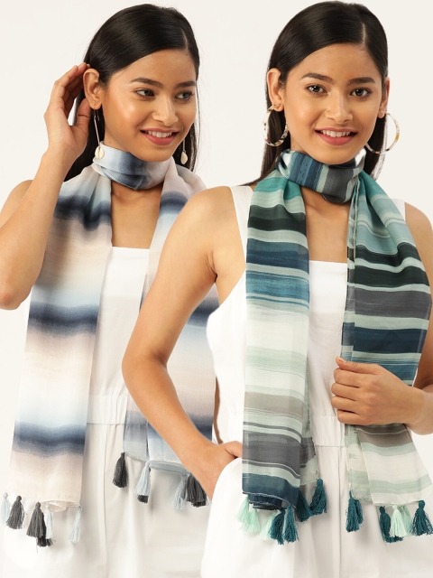 

Trend Arrest Women Pack of 2 Scarves, Multi