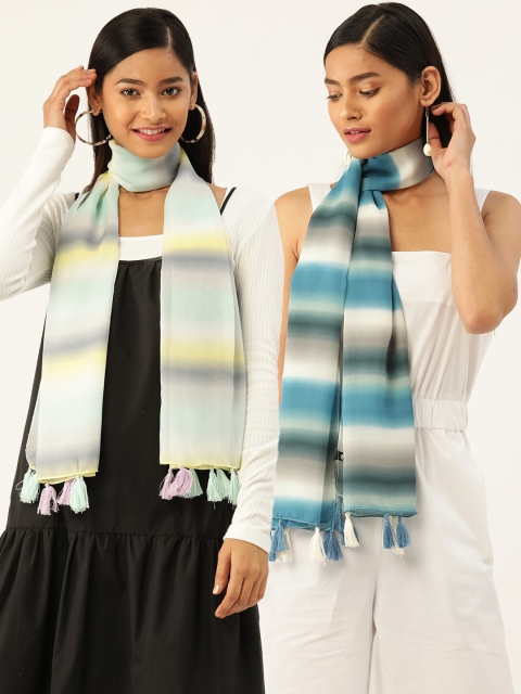 

Trend Arrest Women Set of 2 Scarves, Multi
