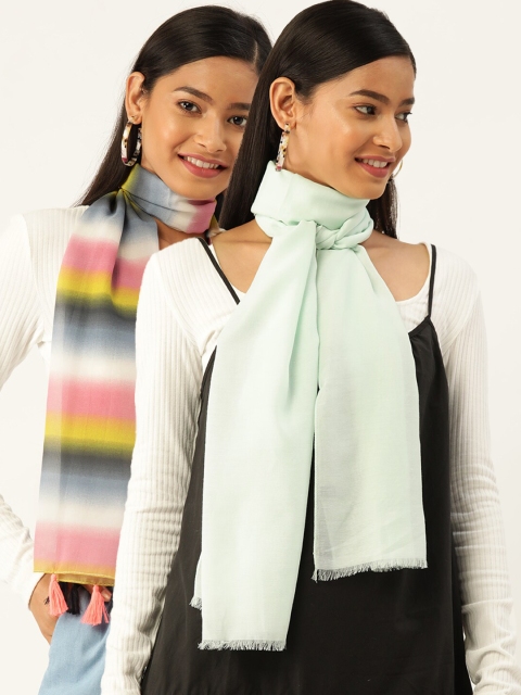 

Trend Arrest Women Pack of 2 Scarves, Multi
