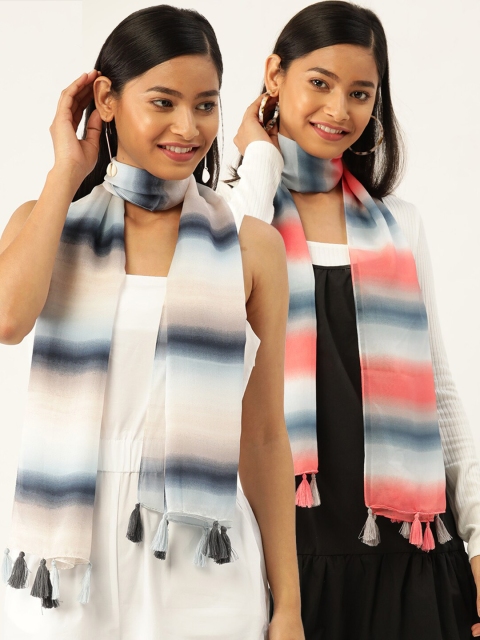 

Trend Arrest Women Set of 2 Scarves, Multi