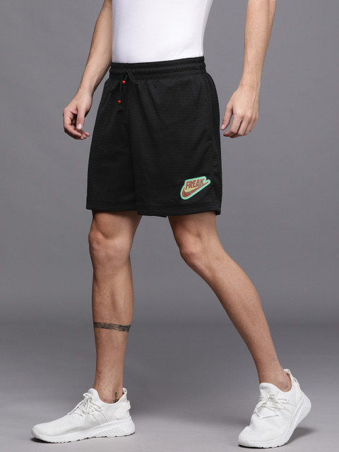 

Nike Men Black Mid-Rise Regular Shorts