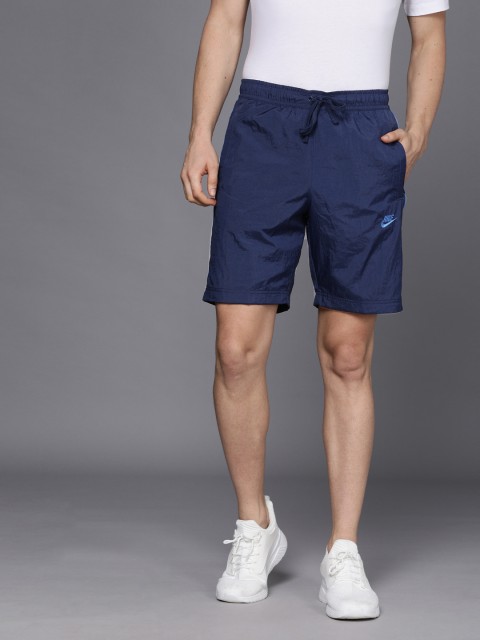 

Nike Men Navy Blue Standard Fit SPE Woven Lined Track Shorts
