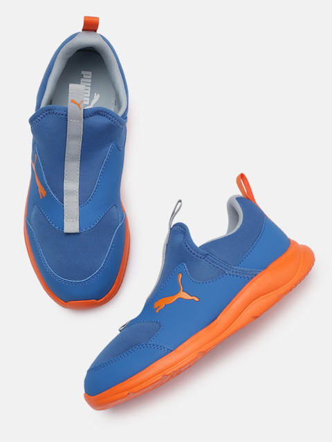

Puma Boys Blue Fun Racer Slip-On Sneakers