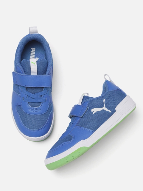 

Puma Boys Blue Multiflex Sport AC Slip-On Sneakers