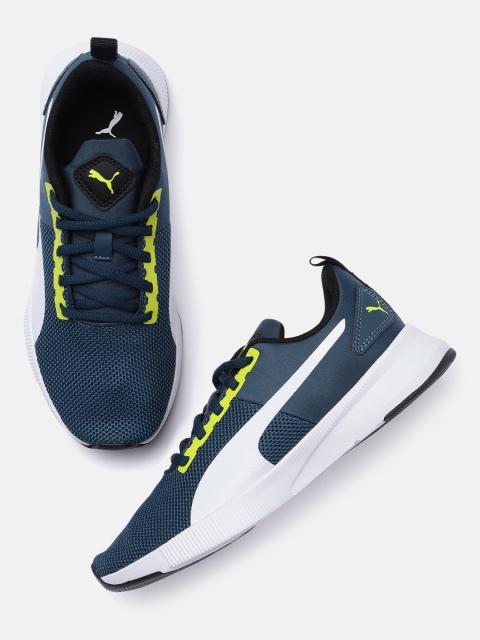 

Puma Boys Teal Green Flyer Youth Running Shoes