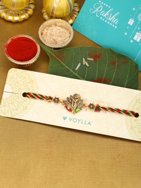 

Voylla Multicoloured Pristine Lord Krishna Rakhi, Multi