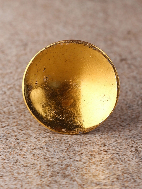 

Neerja Brozne-Toned Round Shape Solid Cabinet Drawer Knob, Brown