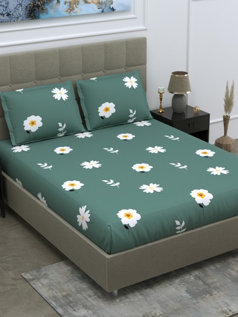 

DREAM WEAVERZ Unisex Green Floral