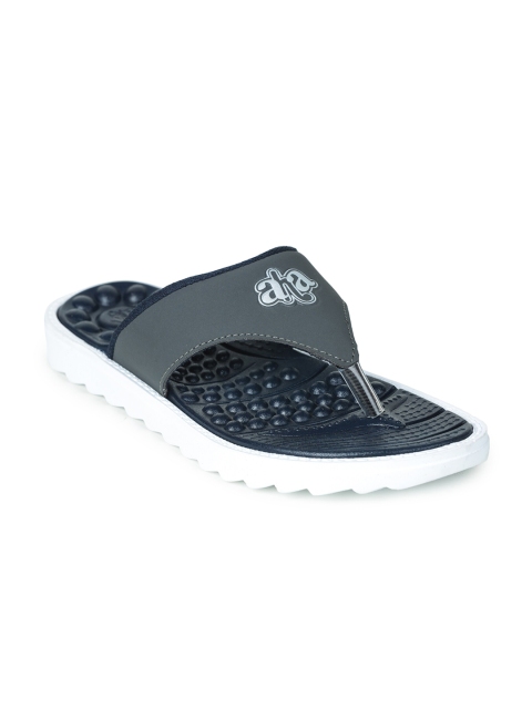 

Liberty Women Navy Blue & White Thong Flip-Flops