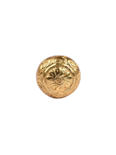 

Neerja Gold-Toned Round Shape Flower Design KItchen Cabinet Metal Knob