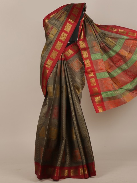 

Pothys Women Grey Saree