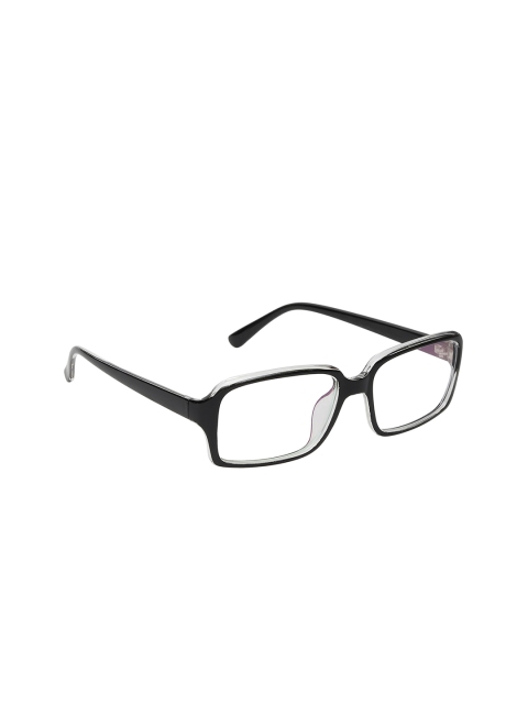 

Olvin Unisex Black Full Rim Rectangle Frames OL547-09