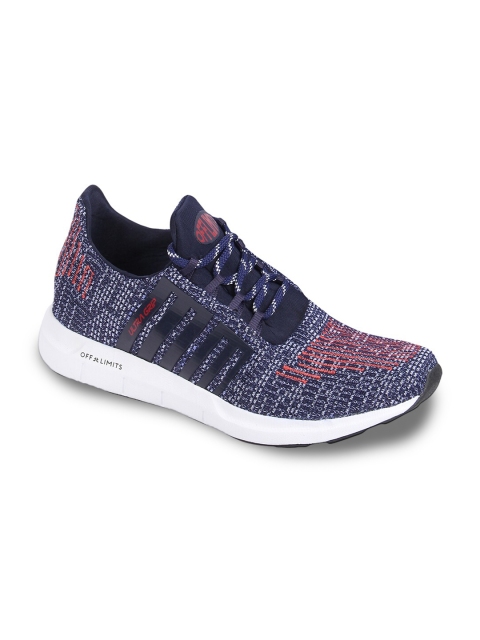 

OFF LIMITS Men Navy Blue Mesh Running Non-Marking Shoes
