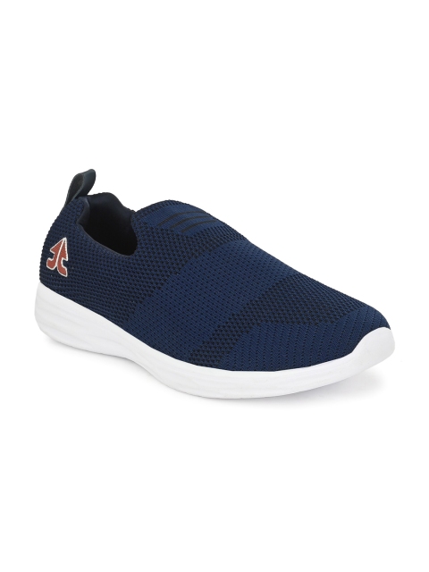 

OFF LIMITS Men Navy Blue Mesh Walking Non-Marking Shoes