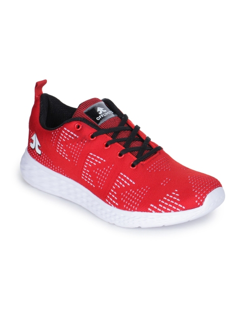 

OFF LIMITS Men Red Mesh Ignite-1 Running Non-Marking Shoes