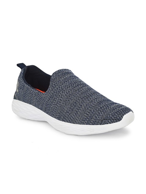 

OFF LIMITS Men Navy Blue Mesh Walking Non-Marking Shoes