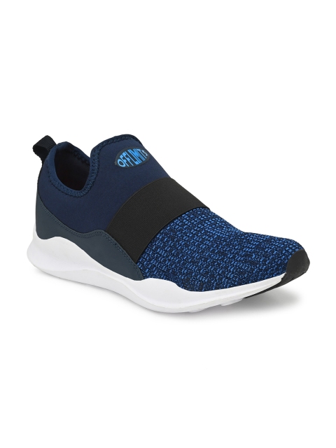 

OFF LIMITS Men Blue Mesh Walking Non-Marking Shoes
