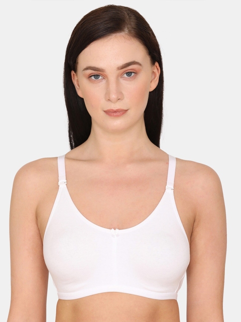 

Rosaline by Zivame White T-shirt Bra Half Coverage RO1029FASHBWHIT