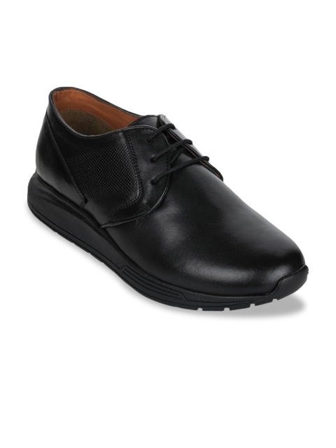 

Liberty Men Black Solid Formal Derbys