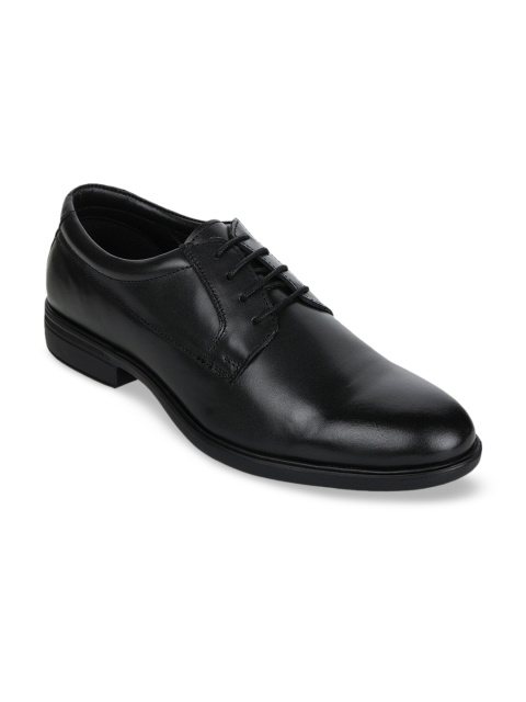 

Liberty Men Black Solid Formal Derbys