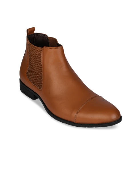 

Liberty Men Tan Flat Boots